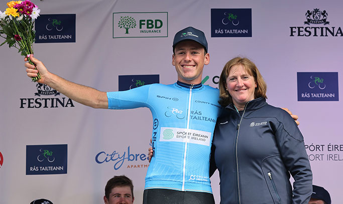 2024 County Rider Blue Classification Jersey Sponsors, Sport Ireland