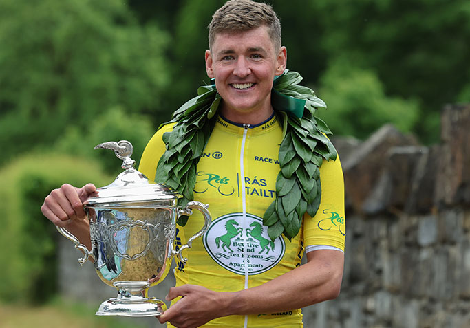 Dom Jackson, Foran CT, winner of the 2024 Rás Tailteann