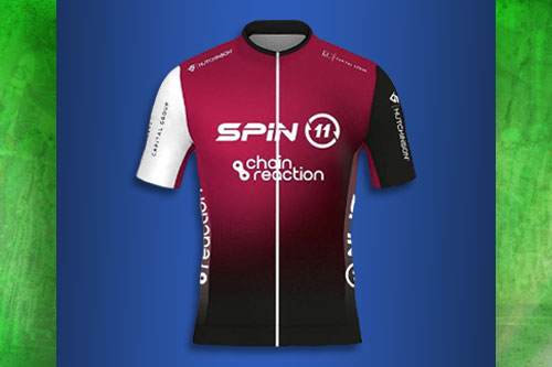 Spin11 Chainreaction Racing Team Cycling Jersey